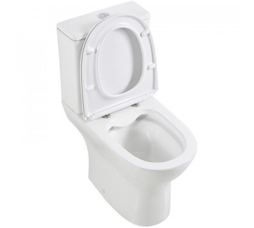 Унитаз компакт BelBagno Lounge BB045CPR/BB045/051SC без бачка с сиденьем Микролифт