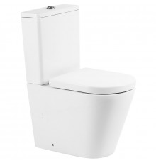 Унитаз компакт BelBagno Flay-R BB2149CPR/BB2149T/BB865SC с бачком и сиденьем Микролифт