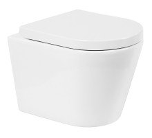 Унитаз BelBagno Flay-R BB053CHR/BB865SC подвесной с сиденьем Микролифт