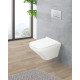 Унитаз BelBagno Sela BB3201CHR/BB3201SC подвесной Белый с сиденьем Микролифт