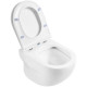 Комплект унитаза с инсталляцией BelBagno Onda BB066CHR/BB870SC/BB002-80/BB005-PR-CHROME с сиденьем Микролифт и клавишей смыва Хром глянцевый