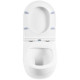 Комплект унитаза с инсталляцией BelBagno Onda BB066CHR/BB870SC/BB002-80/BB014-SR-BIANCO с сиденьем Микролифт и Белой клавишей смыва