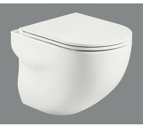 Комплект унитаза с инсталляцией BelBagno Onda BB066CHR/BB870SC/BB002-80/BB014-SR-BIANCO с сиденьем Микролифт и Белой клавишей смыва