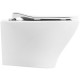 Комплект унитаза с инсталляцией BelBagno Acqua BB340CHR/BB2020SC/BB002-80/BB005-PR-CHROME с сиденьем Микролифт и клавишей смыва Хром глянцевый