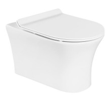 Унитаз BelBagno Ancona BB1224CHR-SM подвесной без сиденья