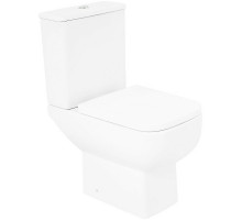 Унитаз компакт BelBagno Aurora BB8604CPR/SC без бачка с сиденьем Микролифт