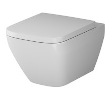 Унитаз AM.PM Spirit V2.0 Square FlashClean C701701SC подвесной с сиденьем микролифт