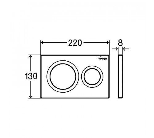 Комплект унитаза AM.PM Spirit FlashClean C701700WH+C707857WH с инсталляцией Viega Prevista Dry 792855 с сиденьем Микролифт и клавишей смыва Хром