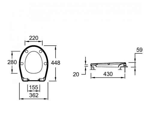 Комплект унитаза Jacob Delafon Patio EDV102-00+E70021-00 с инсталляцией Berges Novum L3 040213 с сиденьем Микролифт и клавишей смыва Хром