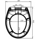 Комплект унитаза с инсталляцией Jacob Delafon Patio E21734RU-00 с сиденьем Микролифт и клавишей смыва Хром