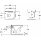 Комплект унитаза Jacob Delafon Elite EDX114RU-00 с инсталляцией Alcaplast Sadromodul AM101/1120-3:1 RU M71-0001 с сиденьем Микролифт и клавишей смыва Хром