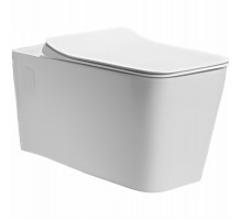 Унитаз Ceruttispa Maiella Aria MW CT9164 подвесной Белый матовый с сиденьем Микролифт