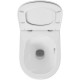 Комплект унитаза Owl 1975 Vind Cirkel-H TOWLT190302 с инсталляцией Grohe Rapid SL 38772001 с сиденьем Микролифт и клавишей смыва Хром