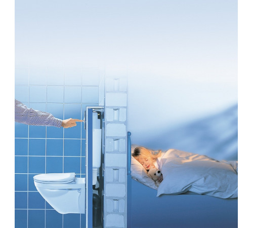 Комплект унитаза Owl 1975 Vind Cirkel-H TOWLT190302 с инсталляцией Grohe Rapid SL 38811KF0 с сиденьем Микролифт и Черной матовой клавишей смыва