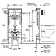 Комплект унитаза Owl 1975 Vind Cirkel-H TOWLT190302 с инсталляцией Grohe Rapid SL 38772001 с сиденьем Микролифт и клавишей смыва Хром