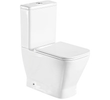 Унитаз компакт WeltWasser Rotbach 001 GL-WT 10000003791 Белый глянец с бачком и сиденьем Микролифт