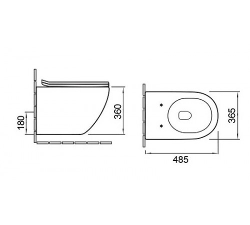 Комплект унитаза Vincea Globo VT1-14S с инсталляцией Geberit Duofix Sigma UP320 111.300.00.5 с сиденьем Микролифт