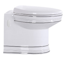 Унитаз CeramaLux Lux Classic 4287 приставной с сиденьем Микролифт