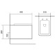 Комплект унитаза Aquatek Либра New AQ1148N-00 с инсталляцией Alcaplast Sadromodul AM101/1120-3:1 RU M71-0001 с сиденьем Микролифт и клавишей смыва Хром