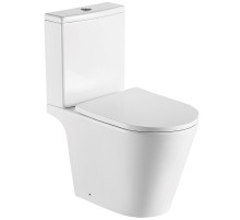 Унитаз компакт Aquatek Бетта AQ1363B-00 с бачком и сиденьем Микролифт