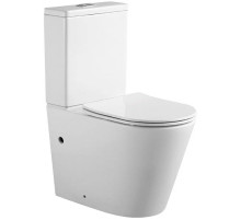 Унитаз компакт Aquatek Вега AQ2904-00 с бачком и сиденьем Микролифт