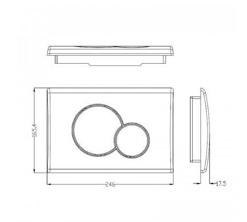 Комплект унитаза D&K Matrix DT1396016 с сиденьем Микролифт и инсталляцией WeltWasser WW Marberg 507 10000005949+10000005952 с клавишей смыва Хром глянцевый