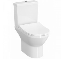 Унитаз компакт Vitra Integra Round Open-Back 9833B003-7206 с бачком и сиденьем Микролифт