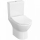 Унитаз компакт Vitra Integra Round Open-Back 9833B003-7206 с бачком и сиденьем Микролифт