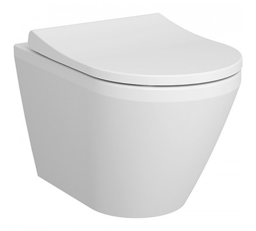 Комплект унитаза с инсталляцией Vitra Integra Round L-box 9004B003-7202 с сиденьем Микролифт и клавишей смыва Хром матовый