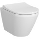 Комплект унитаза с инсталляцией Vitra Integra Round L-box 9004B003-7202 с сиденьем Микролифт и клавишей смыва Хром матовый