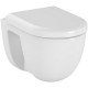 Комплект унитаза с инсталляцией Vitra S40 L-box 9005B003-7211 с сиденьем Микролифт и клавишей смыва Хром глянцевый