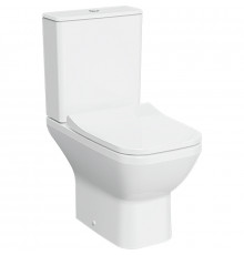 Унитаз компакт Vitra Integra Square Open-Back 9833B003-7205 с бачком и сиденьем Микролифт