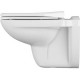 Комплект унитаза с инсталляцией Vitra Normus 9773B003-7200 с сиденьем Микролифт и клавишей смыва Хром глянцевый