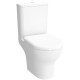 Унитаз компакт Vitra Zentrum Rim-Ex 9824B003-7207 с бачком и сиденьем Микролифт