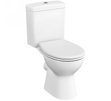 Унитаз компакт Vitra S10 SmoothFlush 9864B003-7201 с бачком и сиденьем Микролифт