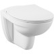 Комплект унитаза с инсталляцией Vitra S10 SpinFlush 9842B003-7206 с сиденьем Микролифт и клавишей смыва Хром глянцевый