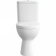 Унитаз компакт Vitra S10 SmoothFlush 9864B003-7201 с бачком и сиденьем Микролифт