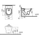 Унитаз Vitra Zentrum Round 7786B003-0075 подвесной без сиденья