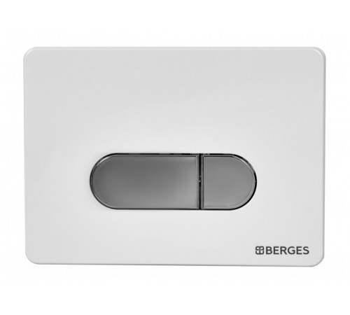 Комплект унитаза с инсталляцией Berges Ego Rimless 047237 с сиденьем Микролифт и клавишей смыва Хром