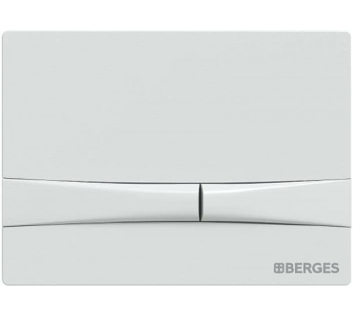 Комплект унитаза с инсталляцией Berges Floe Rimless 043283 с сиденьем Микролифт и Белой клавишей смыва