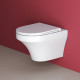 Комплект унитаза Cezares Duet CZR-2462-TH-TOR/CZR-870-SC с инсталляцией BelBagno BB026/BB051CR с сиденьем Микролифт и клавишей смыва Хром