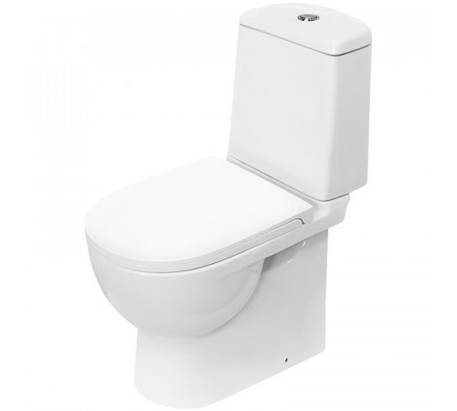 Унитаз компакт Sanita Luxe Best Exclusive WC.CC/BEST/2-P/WHT.G с бачком и сиденьем