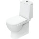 Унитаз компакт Sanita Luxe Best Exclusive WC.CC/BEST/2-P/WHT.G с бачком и сиденьем