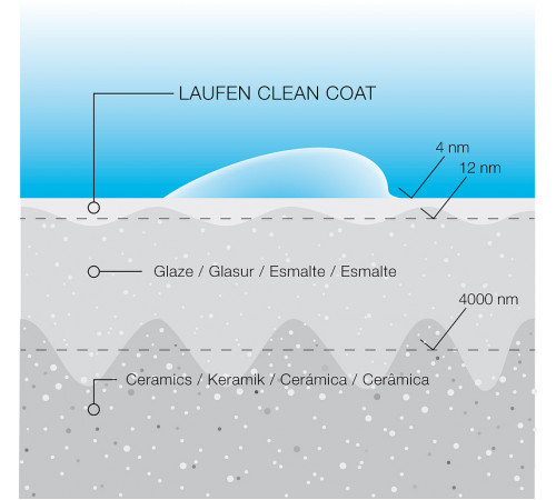 Унитаз Laufen Val 8.2028.1.400.000.1 подвесной без сиденья