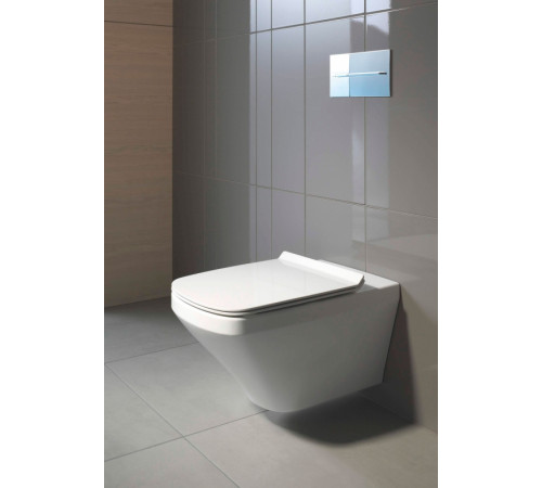 Унитаз Duravit 45510900A1 Rimless подвесной с сиденьем Микролифт