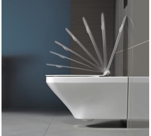 Унитаз Duravit 45510900A1 Rimless подвесной с сиденьем Микролифт