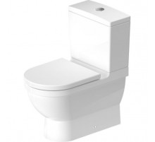 Унитаз компакт Duravit Starck 3 0128090000 без бачка и крышки-сиденья