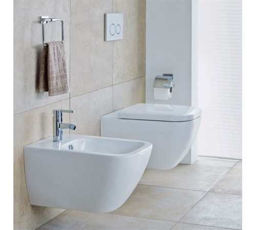 Унитаз Duravit Happy D 2 2221090000 подвесной без крышки-сиденья