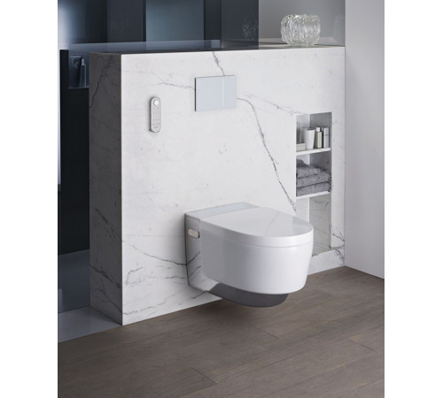 Унитаз биде Geberit AquaClean Mera Comfort 146.214.21.1 Белый альпин/Хром