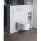 Унитаз биде Geberit AquaClean Mera Comfort 146.214.21.1 Белый альпин/Хром